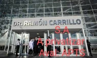 Alerta : el poggismo buscará achicar la Salud Pública. Privatización del Carrillo y Clínicas de DOSEP.APTS a favor??Ya lo hicieron antes