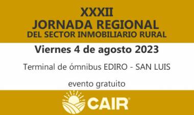 XXXII Jornada Regional del Sector Inmobiliario Rural