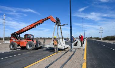 Circunvalación: la obra entró en su etapa de finalización