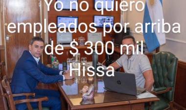 Tamayo se opuso a que Hissa pague menos de $ 300 mil y se rompió la transición.