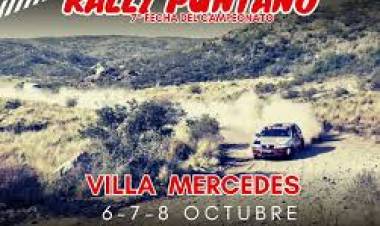 RALLY PUNTANO: Villa Mercedes lista para los derrapes