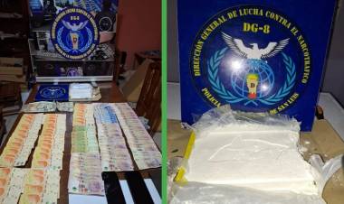 INCAUTARON DROGA VALUADA EN MÁS DE $18.000.000