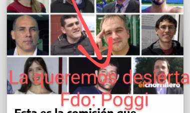 POGGI expone a la Comisión de Adjudicación de Obras , para que declaren desiertas las obras .La contradicción de haber aprobado el presupuesto que las contempla . Análisis de SITUACIÓN
