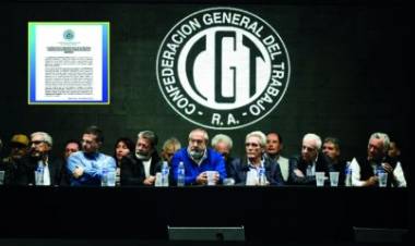 La CGT con paro se le planta a MILEI al DNU, Ley Ómnibus que destruyen derechos y la historia.No hay necesidad ni urgencia .
