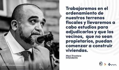 Maxi"las tierras fiscales serán adjudicadas a personas que no sean propietarios"