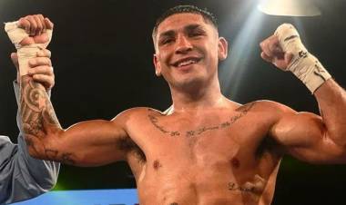 El Turbo Bea y una gira fuera del país, en Colombia, que lo pone a la puerta de la chance Mundial.El.gran boxeo de Villa Mercedes en alto .