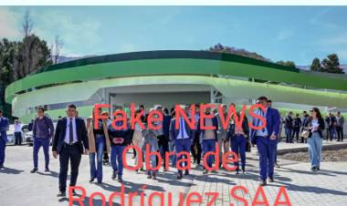 Otra farsa en Merlo: Poggi inaugura el Centro de Convenciones que hizo Rodríguez SAA. Cinismo total .