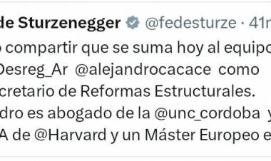 Asume Cacace en el Gobierno de MILEI . Impacto político en San Luis 
