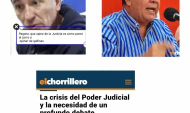 Que Pagano opine de la Justicia, es como que el zorro opine de como robar gallinas .El oficialismo de San Luis .Quienes son .Por Gustavo Heredia 