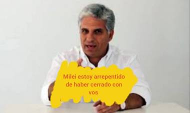 Poggi:fue un error cerrar con Milei, pero la vamos a pelear , dicen .......