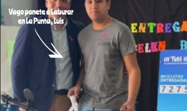  Piden por favor en La Punta , que Gil se de deje de repartir bicis en otras localidades y labure en La Punta . Cargadas de todo tipo en las redes.