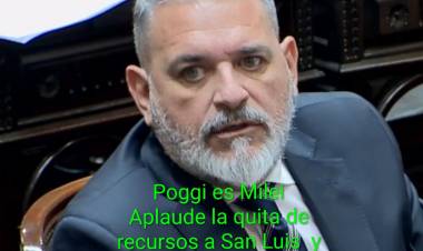 PIPI: él Gobernador es de Milei y lo respalda .Compra espejitos de colores.Es un licuador de los sueldos de los estatales .Es él empleado del año de los Libertarios.Aplaude que le quiten recursos .