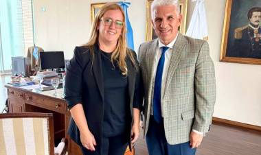 Poggi recibió a la Intendenta de Arizona y desató especulaciones políticas 