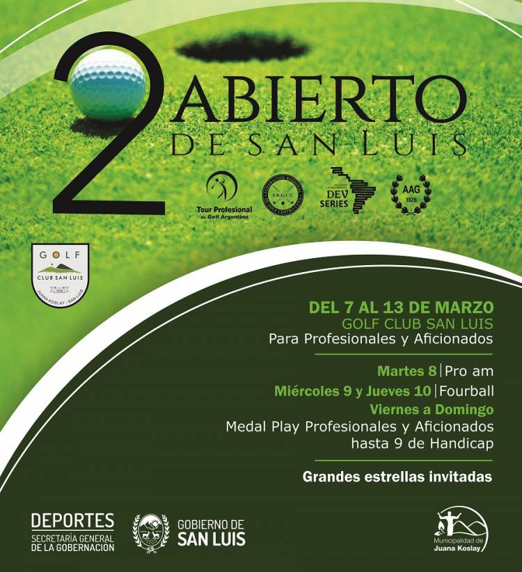 Vuelve el Golf profesional a San Luis