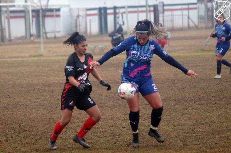 FÚTBOL FEMENINO: goleó San Luis FC al Deportivo Maipú 