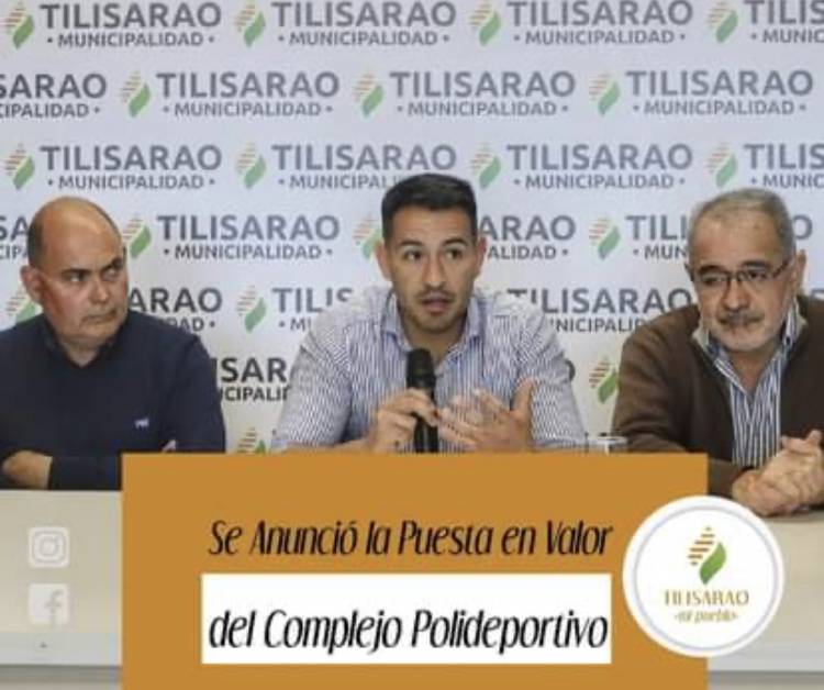 Tilisarao : Impactante inversión en el polideportivo.36 millones 