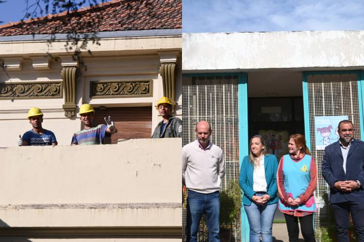 VILLA MERCEDES: iniciaron dos ansiadas obras escolares 
