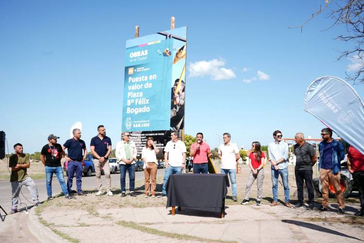 Tamayo y una nueva obra en el Félix Bogado