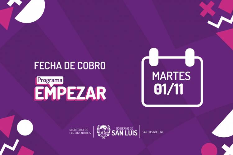 Programa “Empezar”: el pago será este martes 