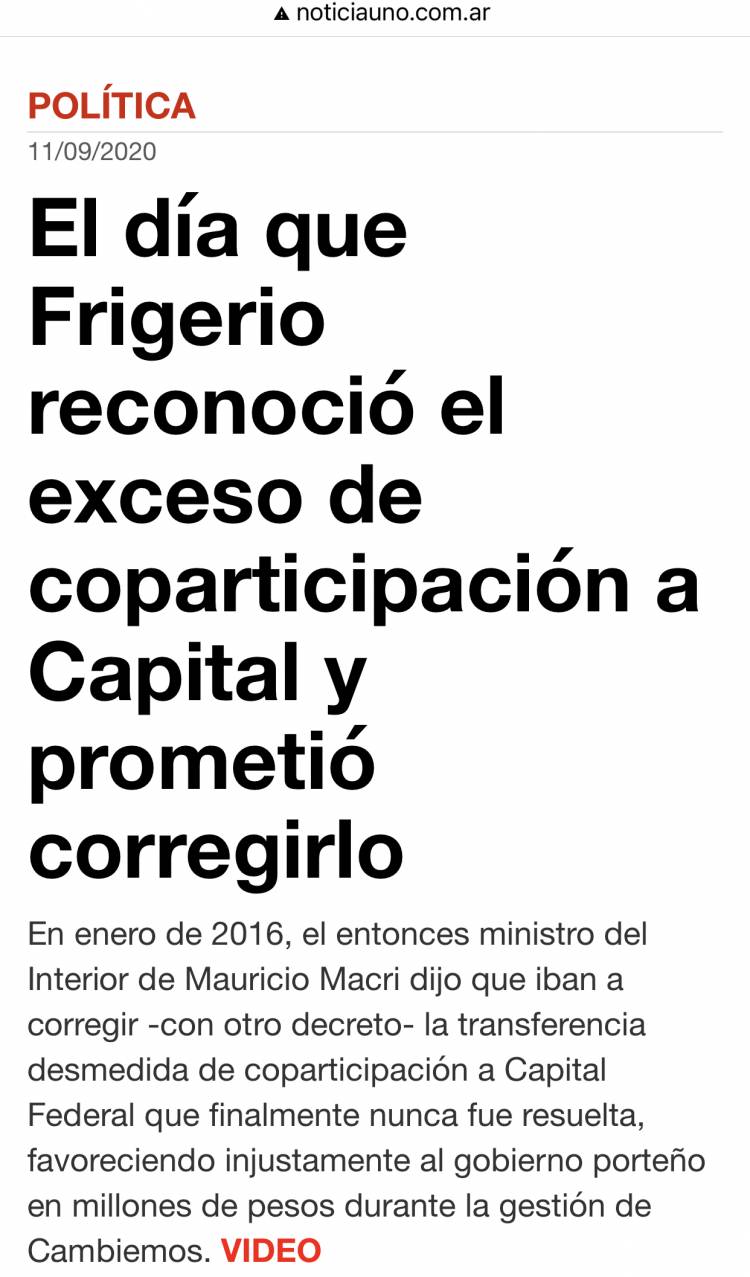 Revocatoria In Extremis contra la cautelar de la Corte que afecta a las Provincias a favor de Larreta. La historia .