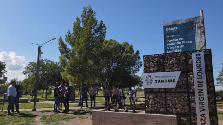 B° JARDÍN DEL SUR: espacios renovados con mejoras