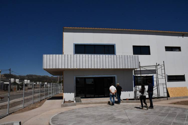LA CALERA: el edificio de la UPrO en etapa final de obra