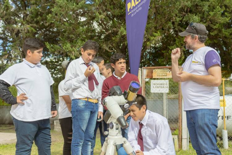 LAS CHACRAS: llegó “Cielos de San Luis” a San Martín