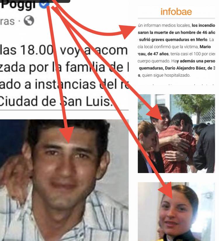 Poggi responsable de Abel, Talquenca, Casandra, Mercau y Baez y su cinismo . Lo atormenta perder para estar en un lugar donde ya hay justicia .