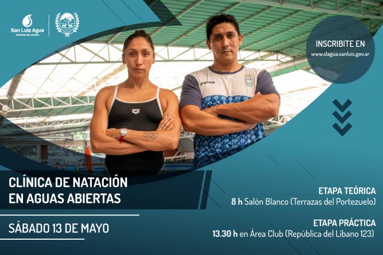 Clínica de natación en aguas abiertas
