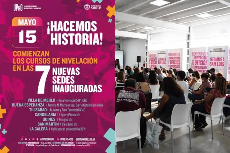 COMIENZAN LAS CLASES EN 7 EXTENSIONES UPRO DEL INTERIOR 