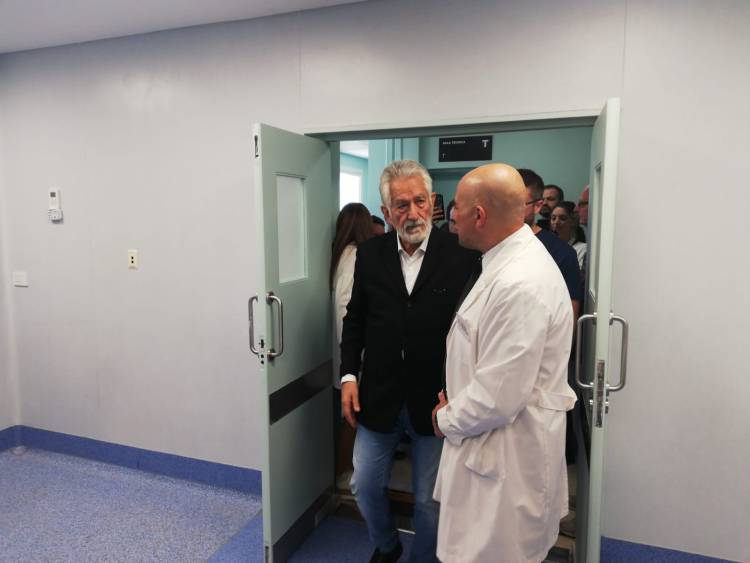 Hospital que se cerró, se abre.Potrero destruido y desguasado reabierto 