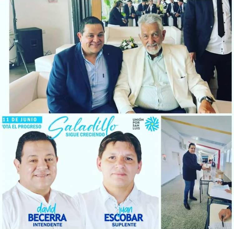 Saladillo "gracias Alberto por tu generosidad.Agradezco a los que nos votaron y no aceptando la crítica constructiva.Nuestra localidad Será más prospera  e inclusiva en lo que viene "