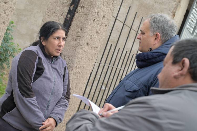 Candidatos de “Unión por San Luis” hacen “puerta a puerta”