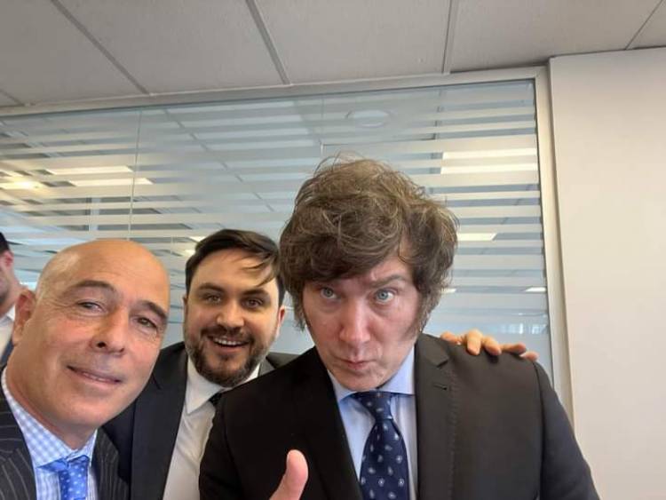 Bartolo estuvo con MILEI y va en busca del milagro .