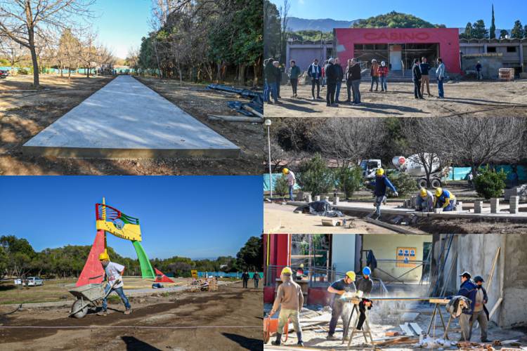 MERLO: avanzan las obras en el Centro de Convenciones