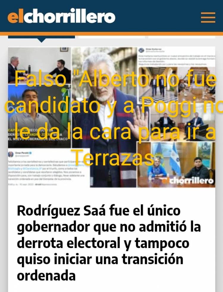 La burrada del año, pidan audiencia y dejen de amagar de vergüenza . Alberto no fue candidato, solo en 2019, dónde Poggi no reconoció la derrota  y dijo nos faltó un poquito . Sigue la amnesia 