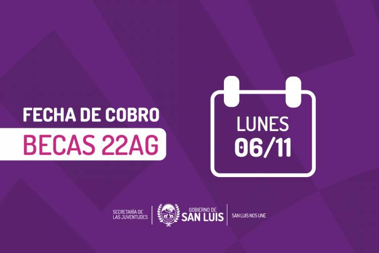 22 AG cobra este lunes con el 15 por ciento de aumento