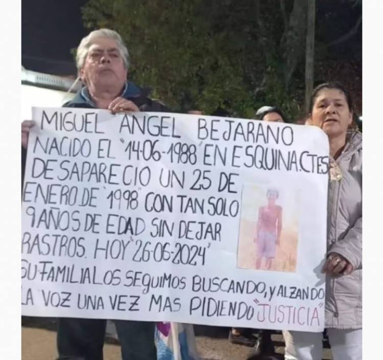 1998;Caso Raúl, igual que Loan en Corrientes,  con detenidos  Villamercedinos y un colectivo encontrado del espanto en Villa Mercedes.Increible historia.