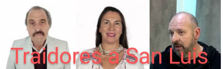 D Alessandro, un caradura y los Poggistas Bachey y Arancibia, votan a favor del veto al financiamiento Universitario.Asco que representen a San Luis .El poggismo quedará estampado si vota en contra 