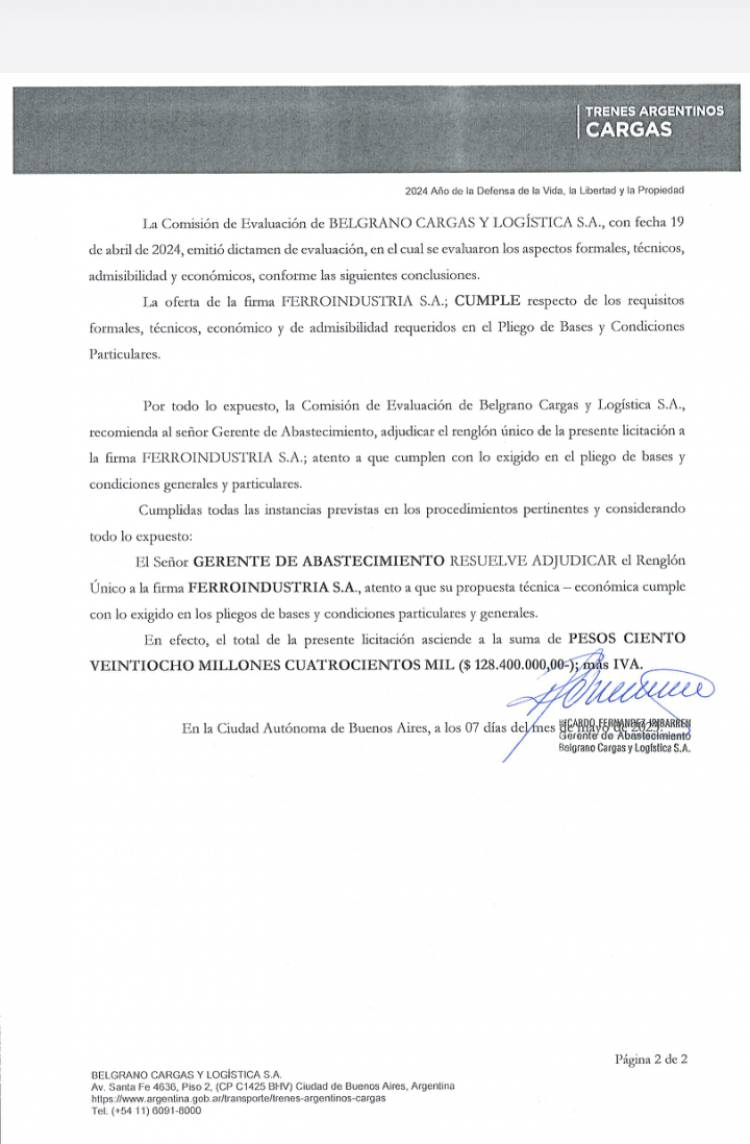Daract: mientras Domínguez otorgaba un bono de 100 mil, Poggi fue al taller ferroviario que funcionaba  a decir que lo reabrirá. Realidades contra simulación de éxitos.