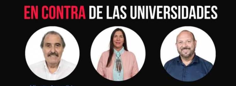 La UNSL declaró personas no gratas a los Diputados de POGGI y al de MILEI, por votar en contra de la Universidad Pública. Inédita situación contra la  actitud vergonzosa de Bachey, Arancibia y Flecha Torcida  Dalessandro 