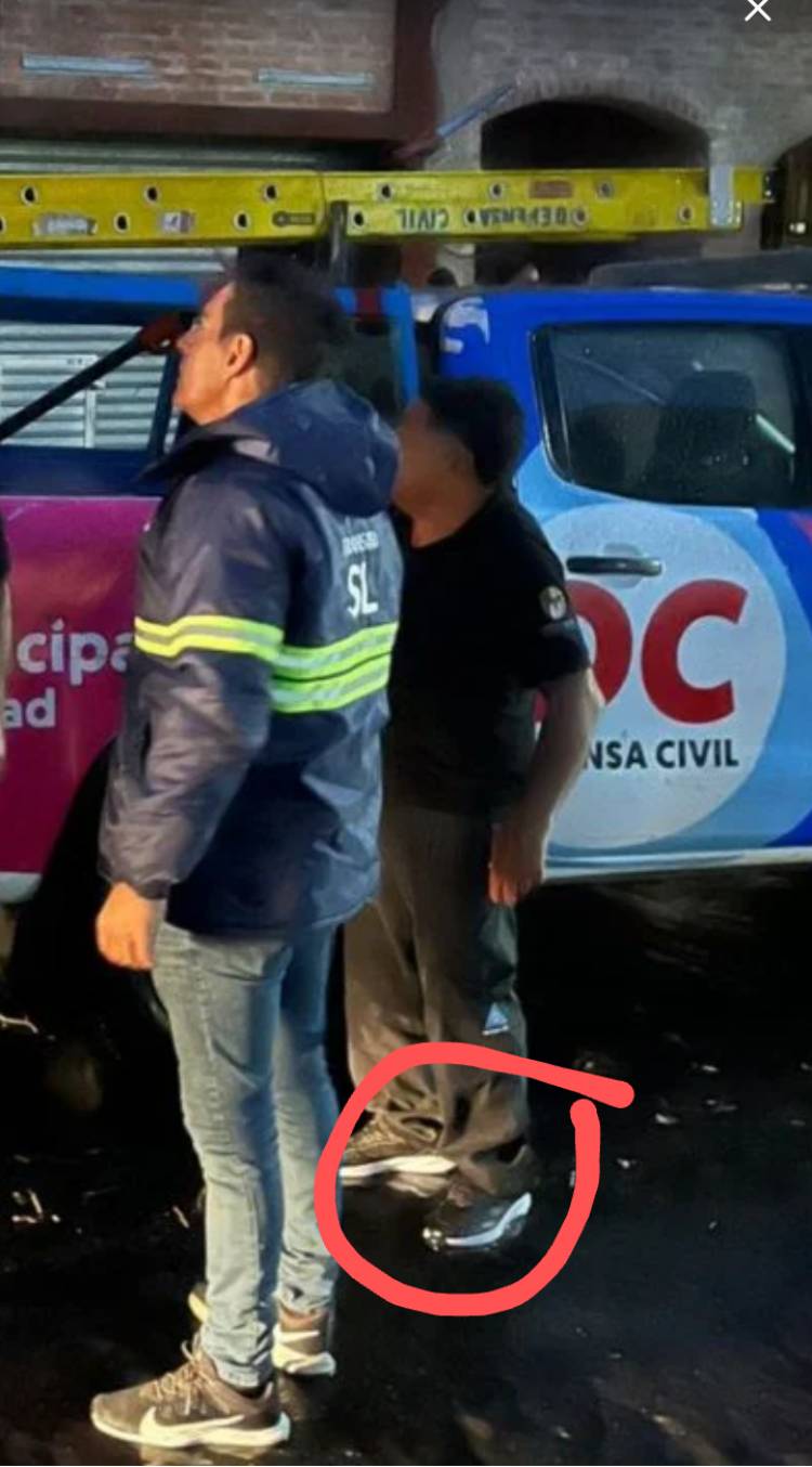 Hissa descolgó el 147 ante el caos y la improvisación por él temporal . 