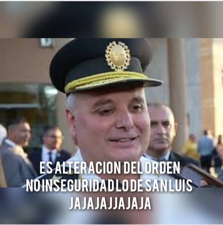 Vieytes "no hay inseguridad, es alteración al orden".Vergonzosa declaración, mientras hambrean a sus subalternos .Mira Netflix , nos dijo un Comisario.