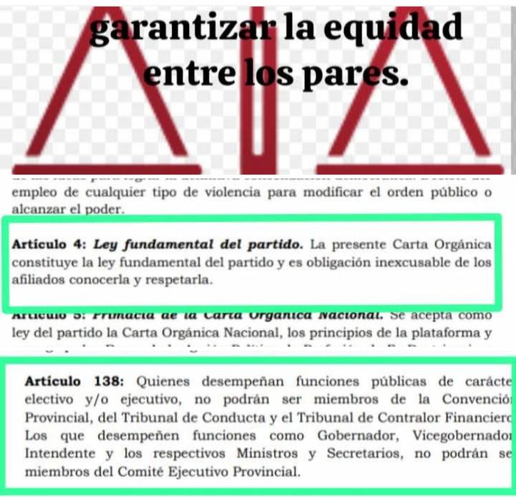 Un sector de la UCR, piden que Alvarez Pinto, deje de ser Presidente de la UCR, por falta de valores. Las causales 