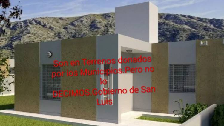 Los Intendentes donan los terrenos para barrios y los ningunean hasta la entrega de Escrituras . Son de los los Municipios las parcelas donde hacen las casas .Ni figuran , no se los reconoce . Lamentable Centralismo 