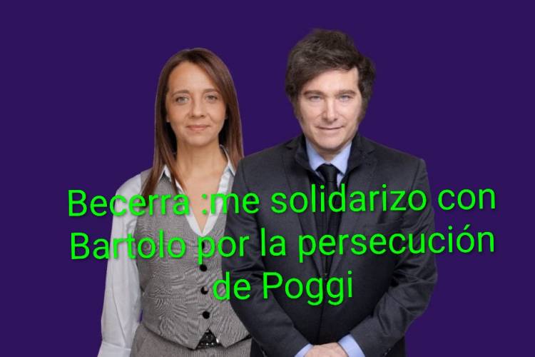 Becerra: me solidarizo con Abdala por la persecución de Poggi . Violar él secreto fiscal, es un delito. 