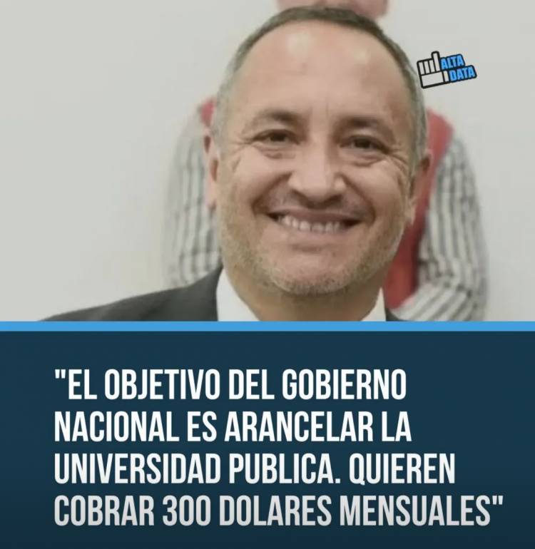 Sosa :Milei no tiene como prioridad la Educación Pública.Pretende arancelar 