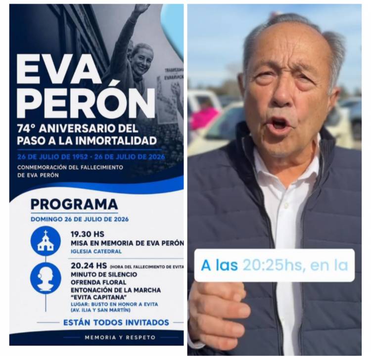 Acto de Eva Perón en San Luis .Primer amague de unidad????